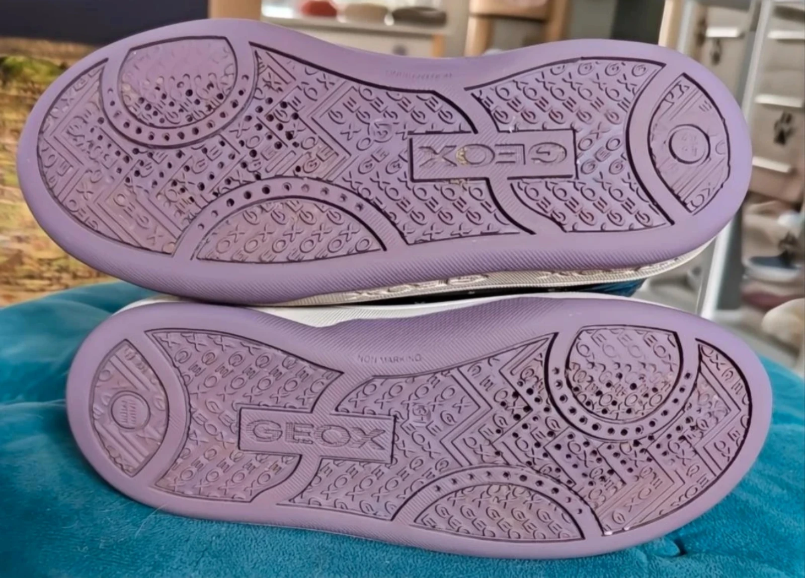 Blue/Purple Geox J Maltin Girl A Sneakers size 31 – photo 7
